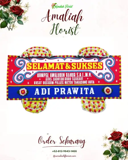 Papan Bunga Ucapan Selamat Akehuda
